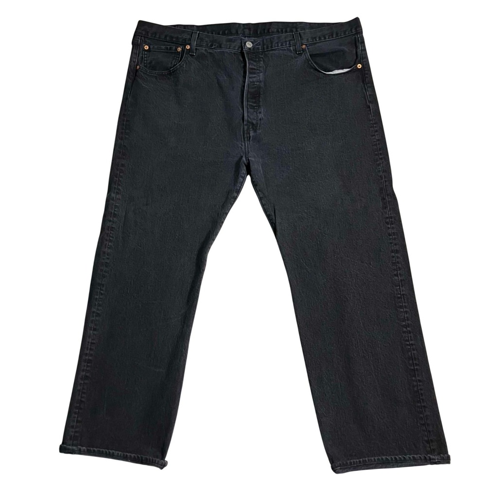 Levi's Men's 501 Original Stretch Mid Rise Regular Fit Straight Leg Jeans 44x28